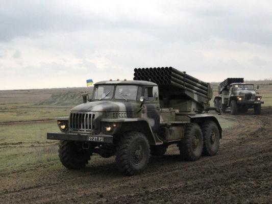 ОБСЕ фиксирует «Грады» киевских боевиков у линии разграничения на Донбассе