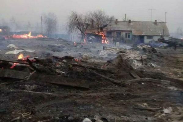 Природные пожары в Забайкалье: дома потеряли почти 300 человек