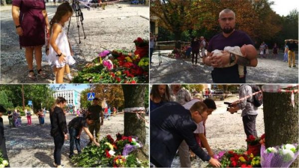 В мифическую украинскую ДРГ не верит никто. Фоторепортаж с места гибели Александра Захарченко 