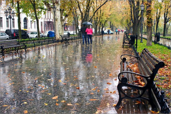 В Москву идет мокрая осень