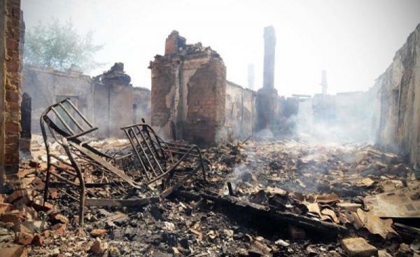 После обстрела ВСУ в Зайцево уничтожено три дома