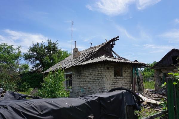 От обстрела ВСУ пострадал жилой дом в Зайцево