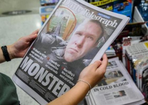 Украинские наци перевели на мову и продают манифест австралийского террориста Тарранта, призывавшего убивать лиц, не принадлежащих к белой расе