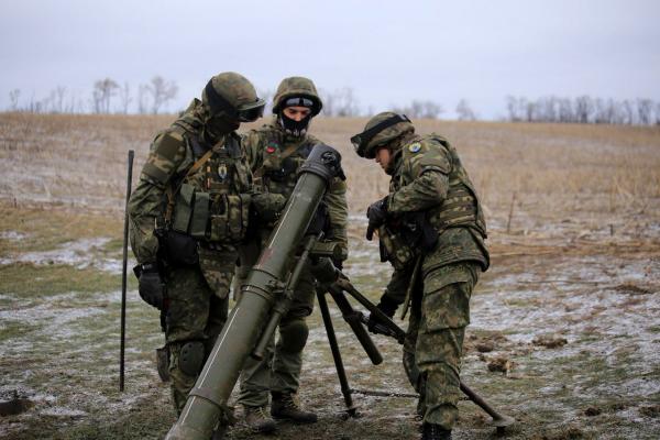 ВСУ открыли огонь по позиция НМ ДНР недалеко от населённого пункта Доломитное
