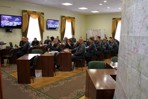«Все задачи выполняются на высшем уровне»: МЧС ДНР проводит командно-штабные учения