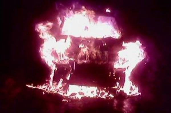 В Киеве сожгли машину доверенного лица кандидата в президенты