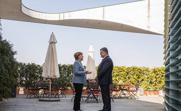 Без церемоний: Меркель на Украине. Junge Welt, Германия