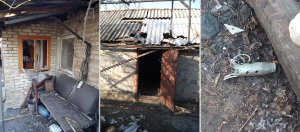 Три домостроения повреждены в Зайцево после обстрела ВСУ