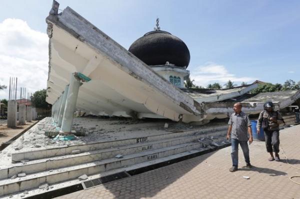 В Индонезии произошло землетрясение магнитудой 5,5 балла